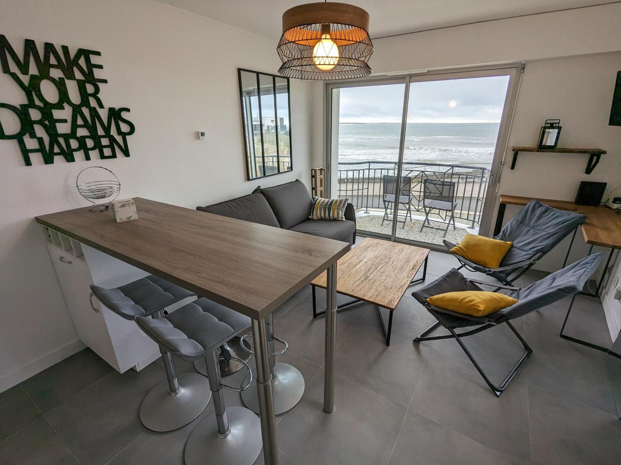 St Gilles Appartement Face Mer Saint-Hilaire-de-Riez Esterno foto